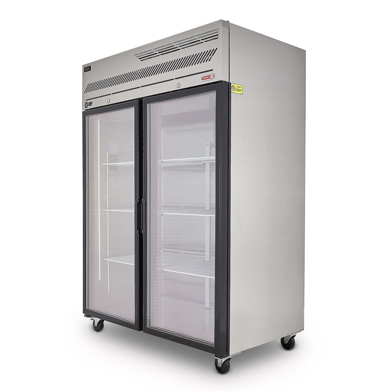 REFRIGERADOR TORREY VRC-45 2 PUERTAS DE CRISTAL NP