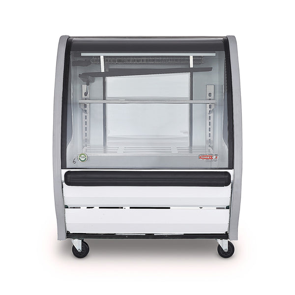 VITRINA CREMERA TORREY TEM-100 BLANCA NP