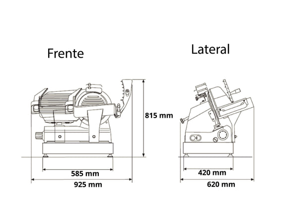 REBANADORA AUTOMATICA TORREY 1/2 HP 60 HZ 110V ART350