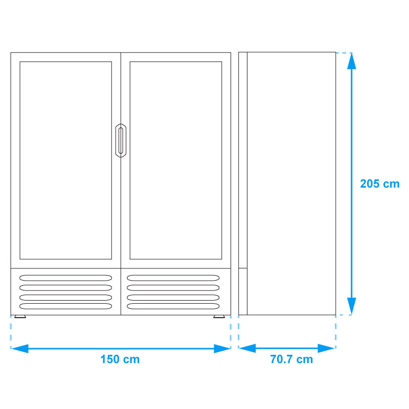 REFRIGERADOR IMBERA G342 2 PUERTAS BLANCO – Proquip