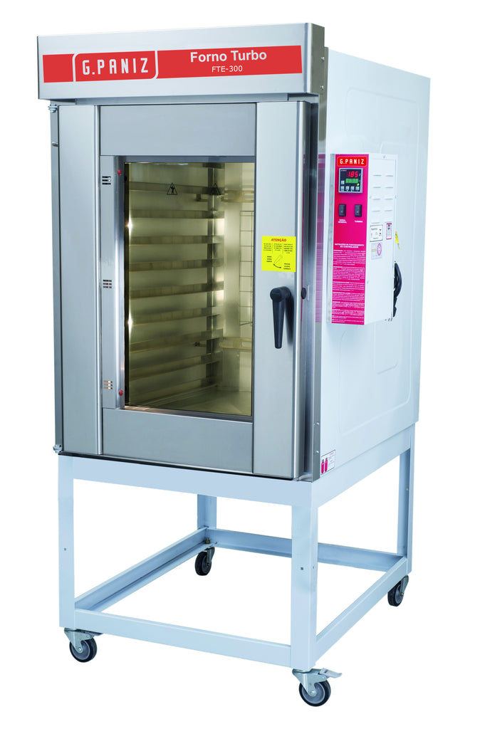 HORNO TURBO ELECTRICO GPANIZ FTE300 10 CHAROLAS