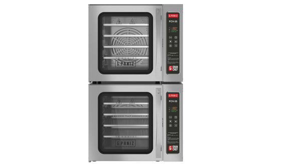 HORNO DE CONVECCION CON VAPOR GPANIZ FCV35 5 CHAROLAS