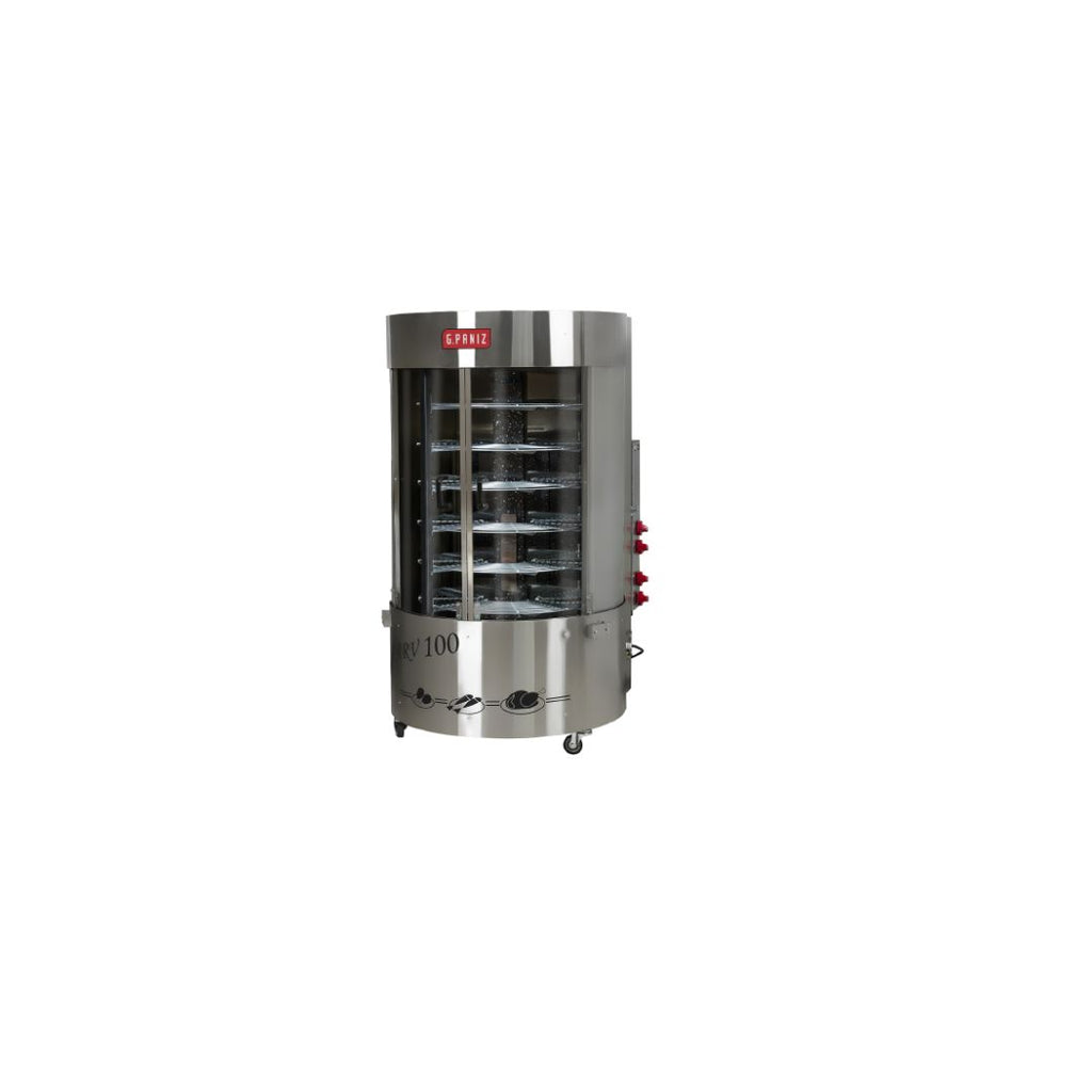 ROSTICERO ASADOR ROTATIVO VERTICAL GPANIZ ARV100CQC 100 KG