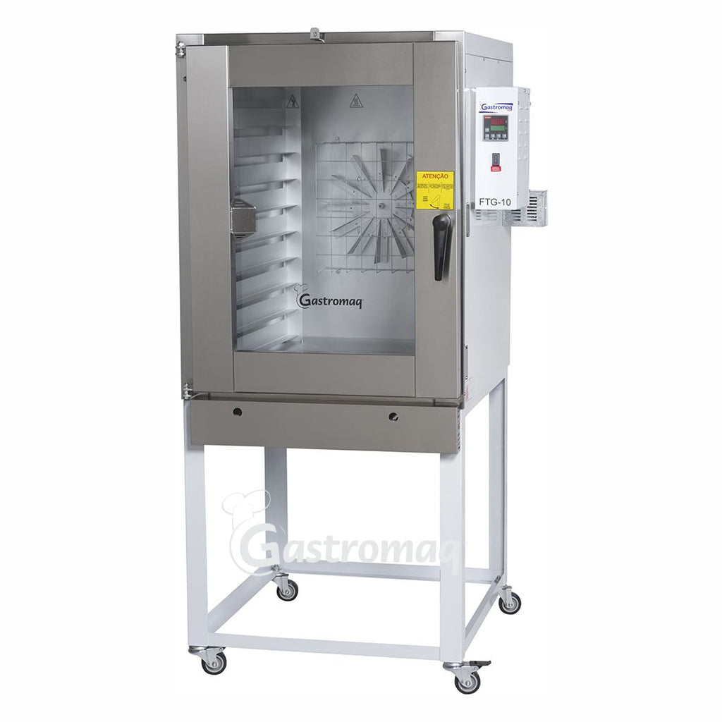 HORNO TURBO GAS GASTROMAQ FTG10 10 CHAROLAS